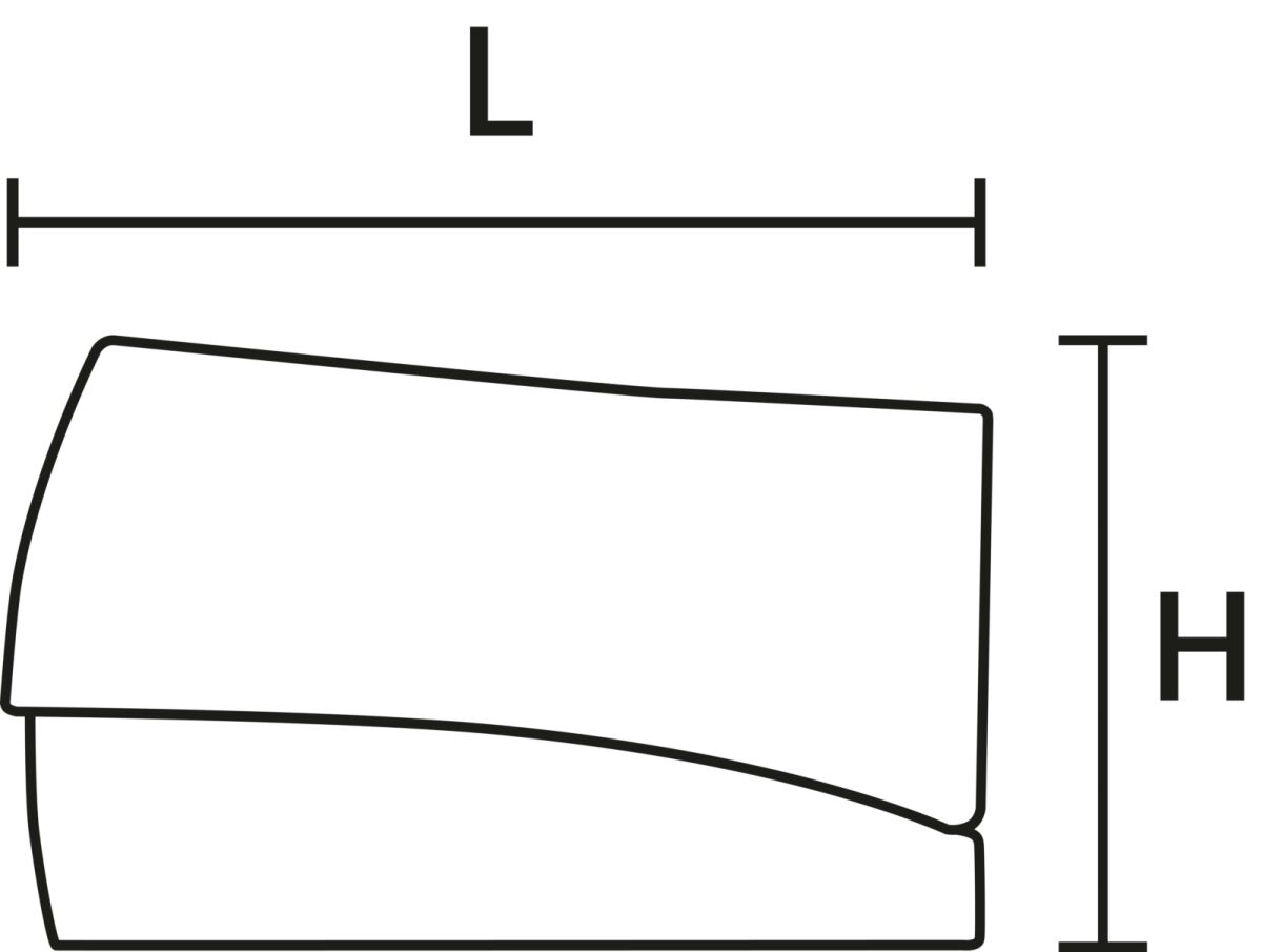 Steckklemme HECL-1/1-PA-GY-100ST
