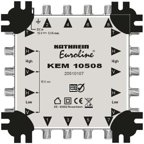 Sat-Matrix Durchgang KEM 10508