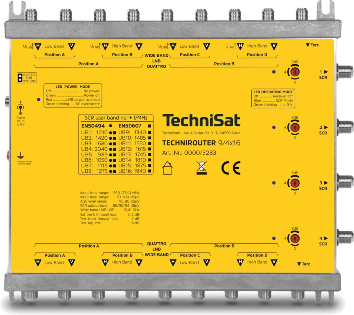 Router TECHNIROUTER9/4x16