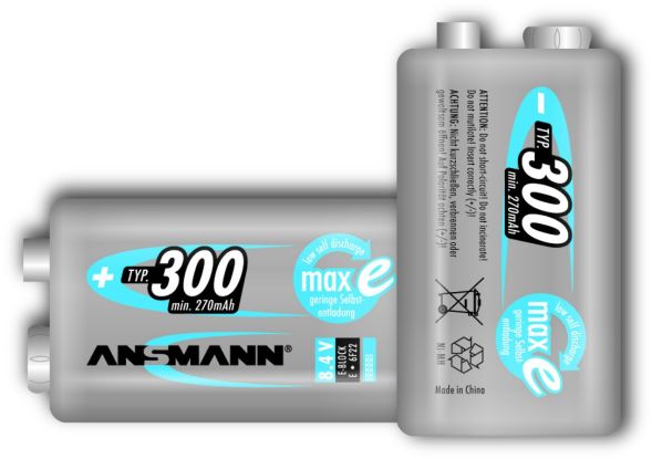 Akku 9V Block E 131427