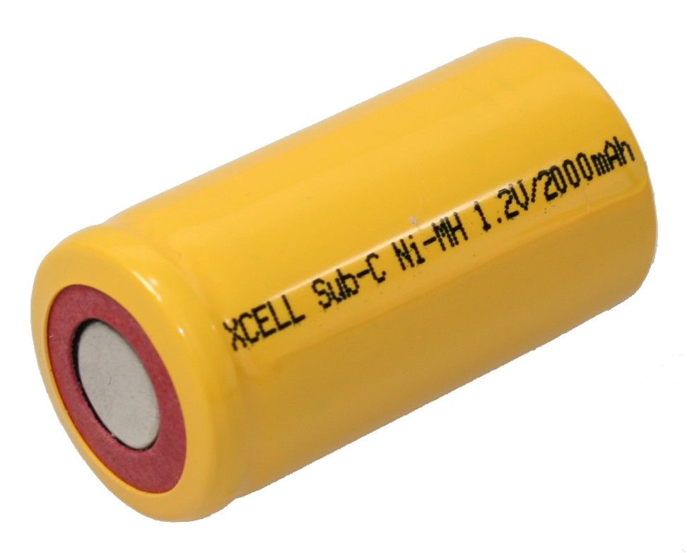 Akku Ni-MH 1,2V Sub-C X2000SCR