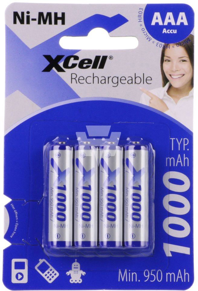 Xcell Micro AAA Akku 117313 (VE4)