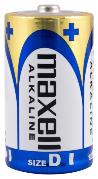 Batterie 1,5V D Maxell LR20 2PK Blister