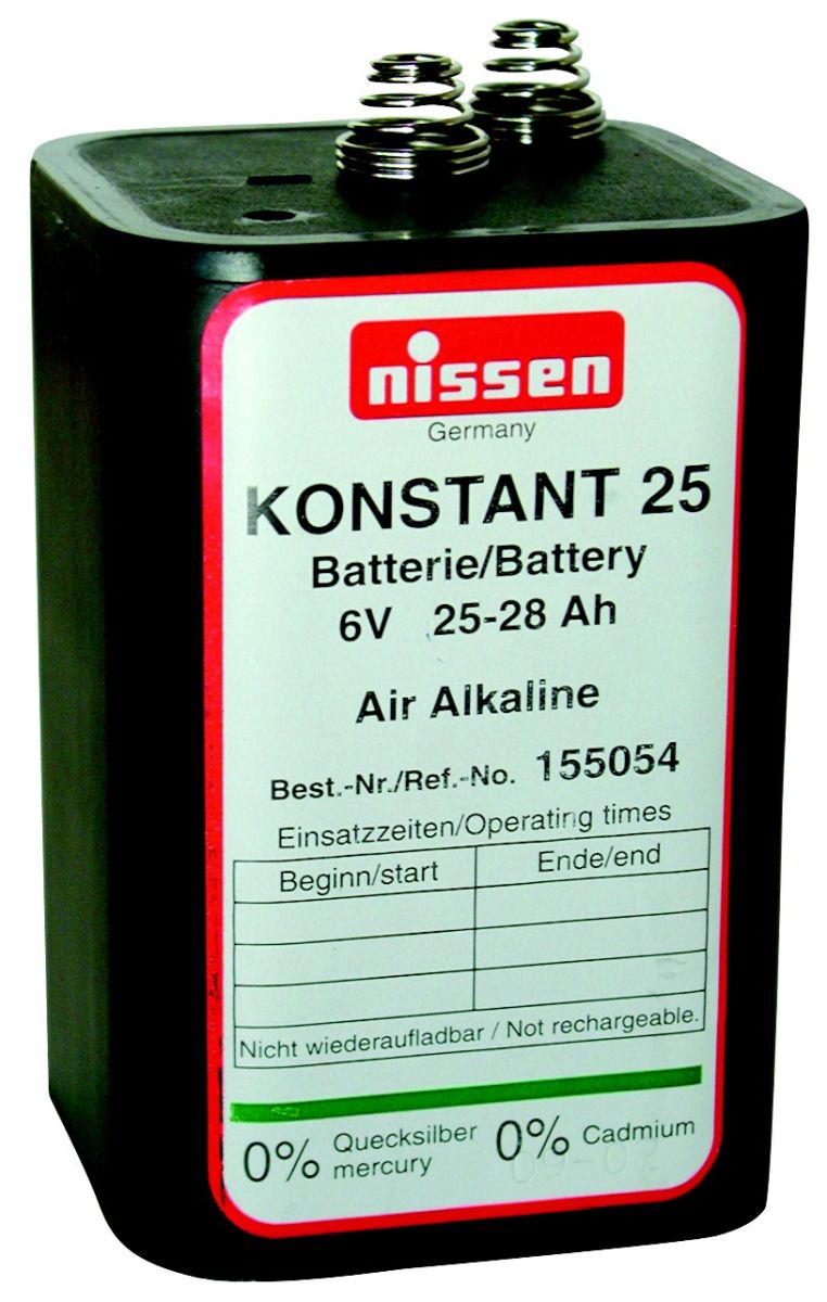 Batterie 6V 25-28Ah Konstant 25