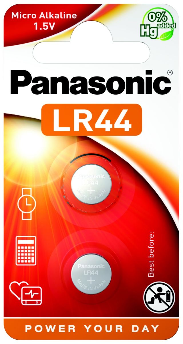 Knopfzelle 1,5V LR-44EL/2B
