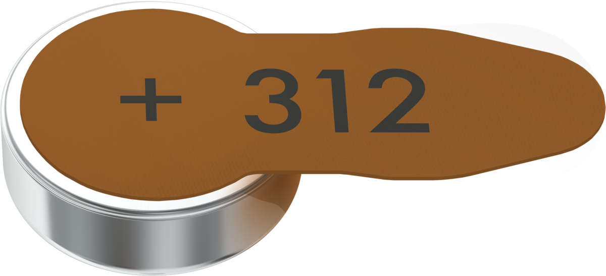 Hörgerätebatterie VARTAHearAidB312Bli6