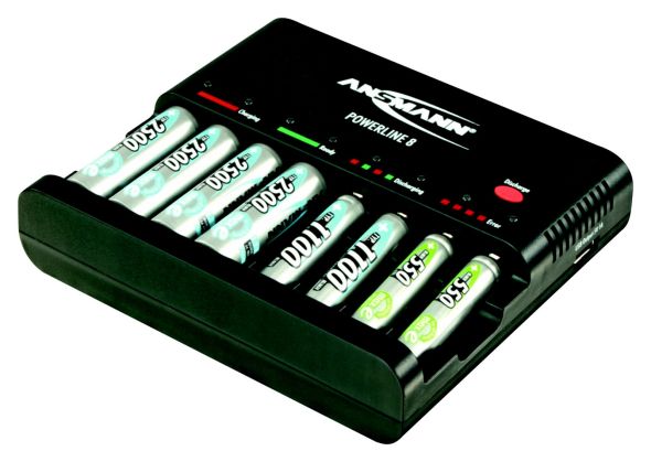 Ladegerät unbestückt Powerline 8