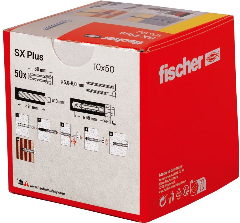 Dübel SX Plus SX Plus 10x50