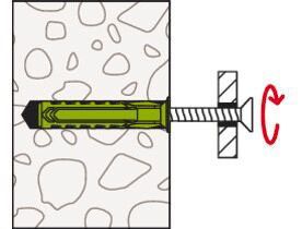 Dübel SX Plus SX Plus Green 6x50