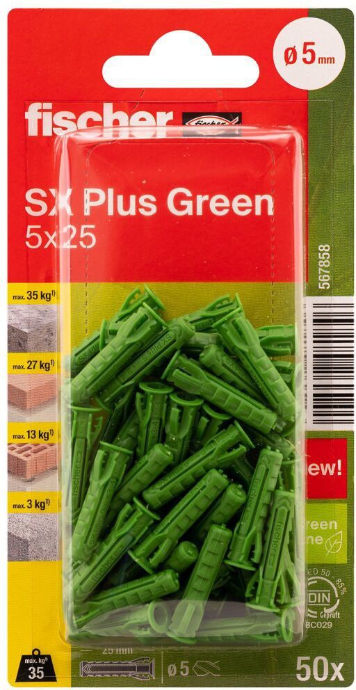 Dübel SX Plus SXPl.5x25K(VE50)