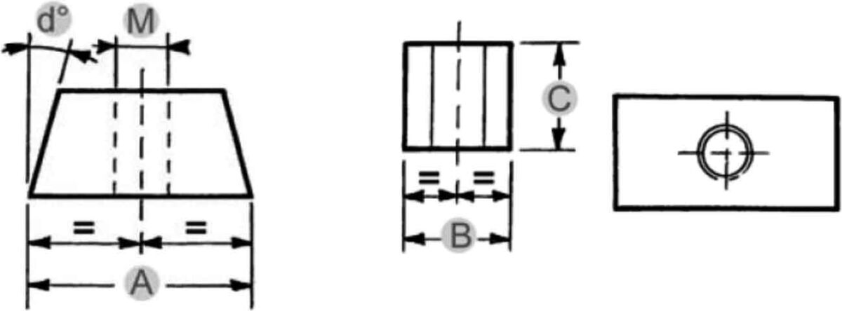 Deckenmutter HW12