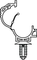Befestigungsclip für Rohre 151-01166