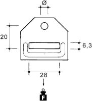 Seilbefestigung MM65-AH153