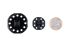 Pastensockel 22,6x22,6 mm PMB3-PA666V0-BK