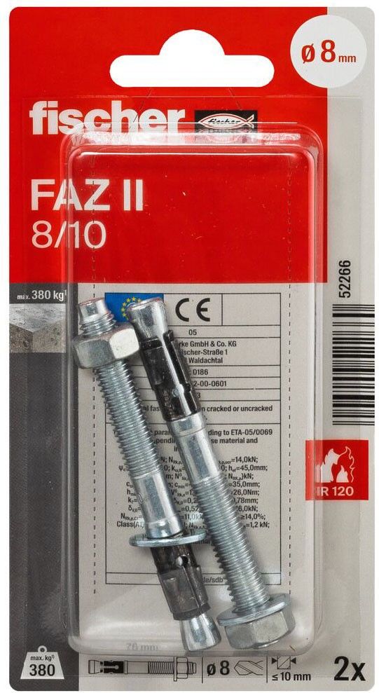 Bolzenanker FAZ II Plus 12/20 K