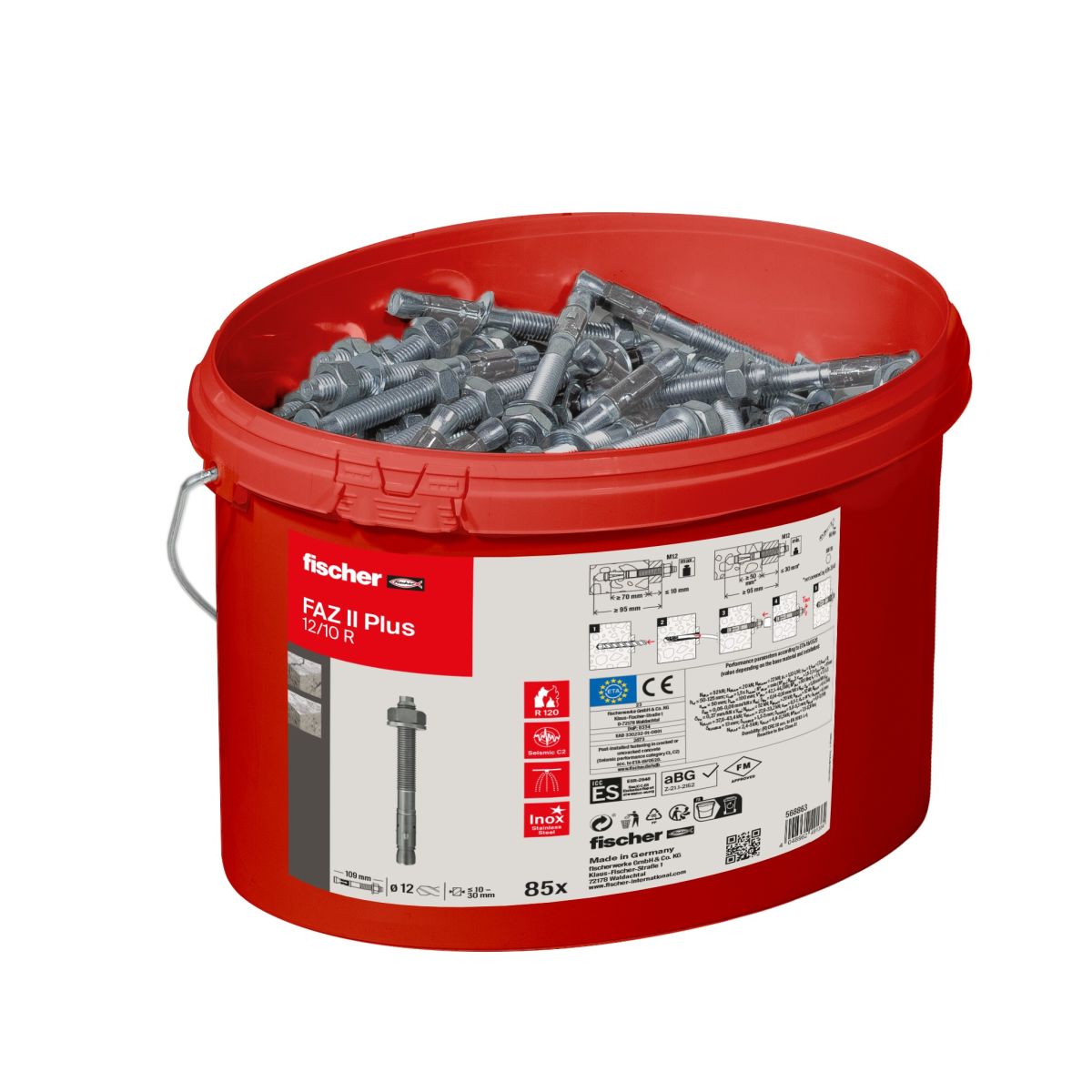 Bolzenanker FAZIIPl12/10R(VE85)
