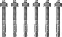 Edelstahl Bolzenanker 0000/6348 (VE6)