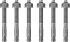 Edelstahl Bolzenanker 0000/6348 (VE6)