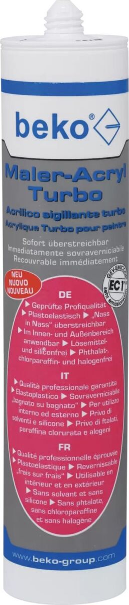 Dichtstoff Maler-AcryL 230 300 010 310 ml weiß