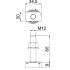 Hammerkopfschraube MS41HBF M12x60ZL
