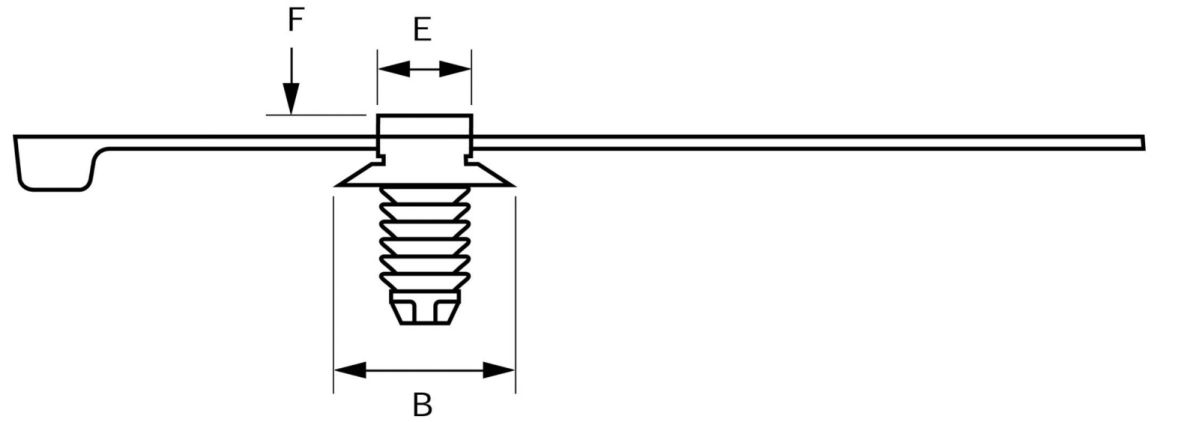 Befestigungsbinder T30RFT5-MC5-BK-D1