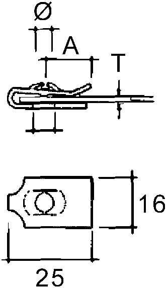 Befestigungs-Zubehör DM-6T