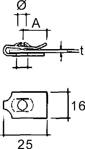 Befestigungs-Zubehör DM-6T