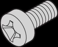 Linsenschraube 21101365 (VE50)