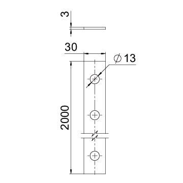 Lochband für Freiflächensy LB FT