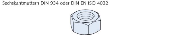 Sechskantmutter MU-GV-M12