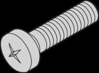 Linsenkopfschraube 21101069 (VE100)