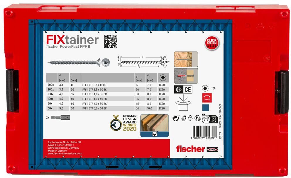 FixTainer PowerFastIISKVGTXBit