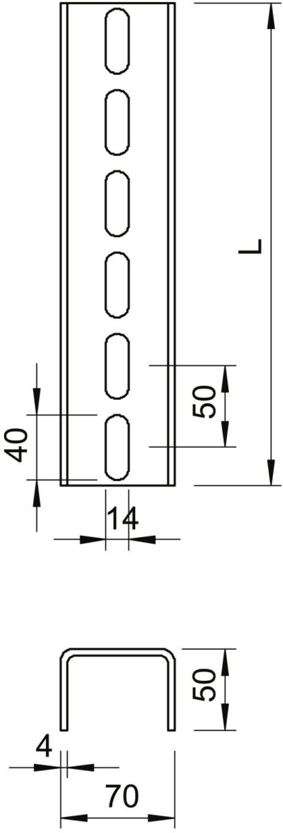U-Stiel US 7 170 FT