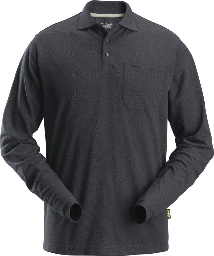 Langarm Pique Shirt 26085800003