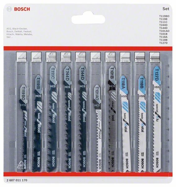 Stichsägeblatt-Set 2607011170