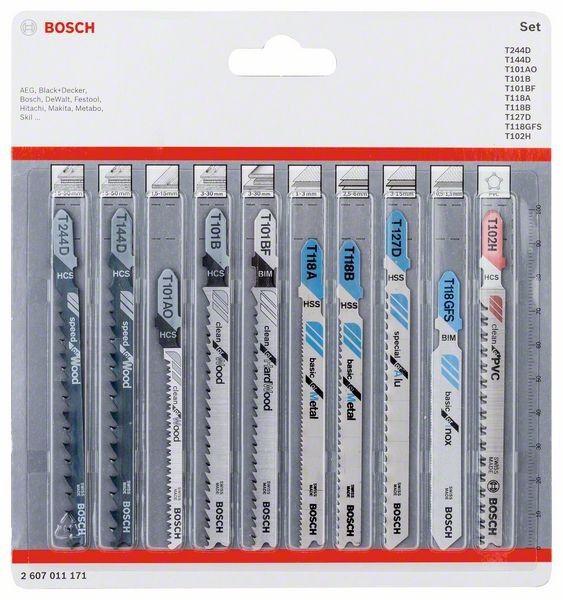 Stichsägeblatt-Set 2607011171