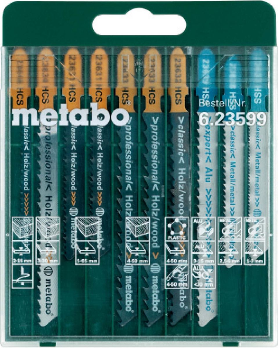 Sägeblatt-Set 10tlg. 623599000