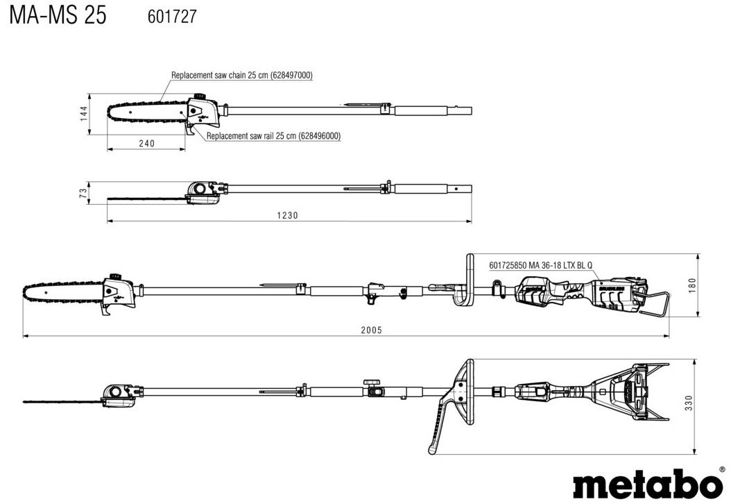 Hochentaster MA-MS 25