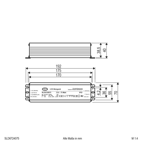 LED-Netzgerät SLD6724075