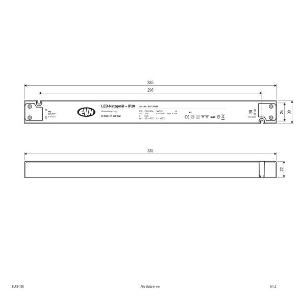 LED-Netzgerät SLF24150