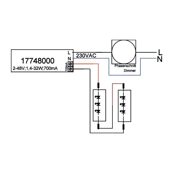 LED-Konverter Phasenabsch. 17748020
