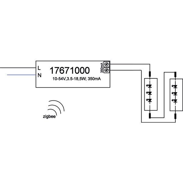 LED-Konverter Zigbee 17671000