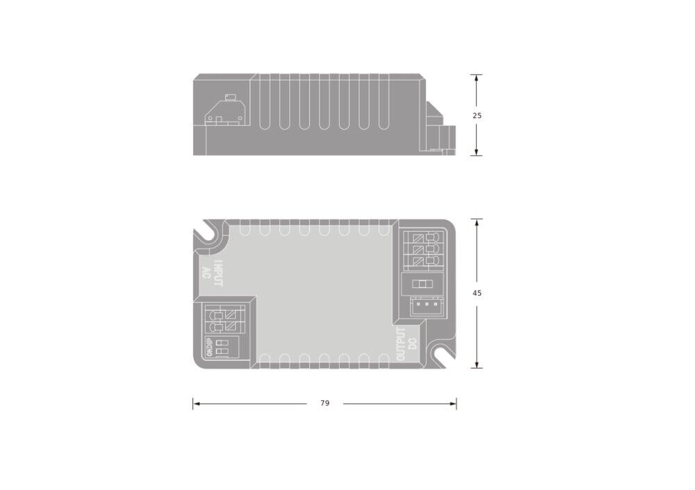 LED-Betriebsgerät DRDSP18220240370BLKH