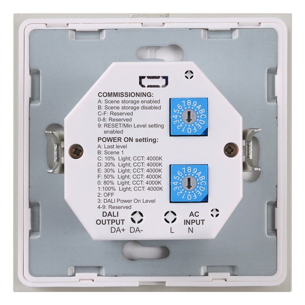 Manuelles Steuergerät MCU TOUCH DALI-2 TW