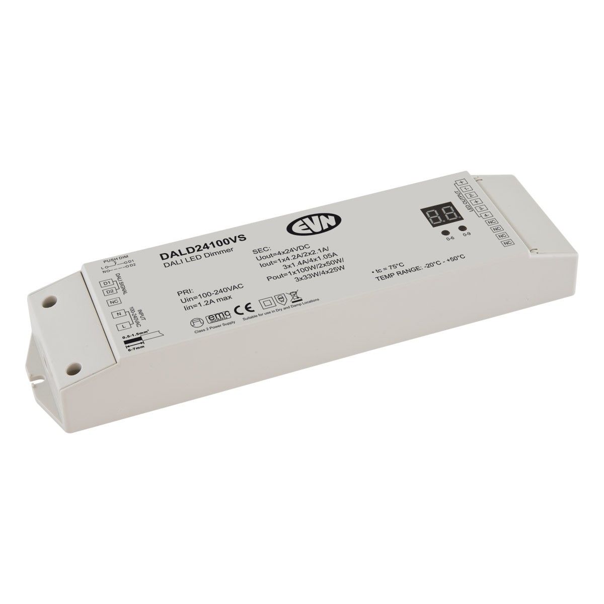 DALI-LED-Steuerung DALD24100VS