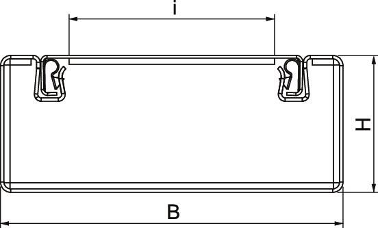 Installationskanal Metall PLM D 0410 FS