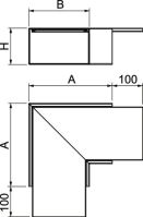 Flachwinkel PLM FA 1220 RW