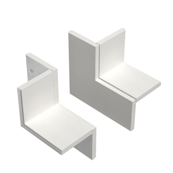 Wandanschlusskragen-Set PLM CC 0810 RW