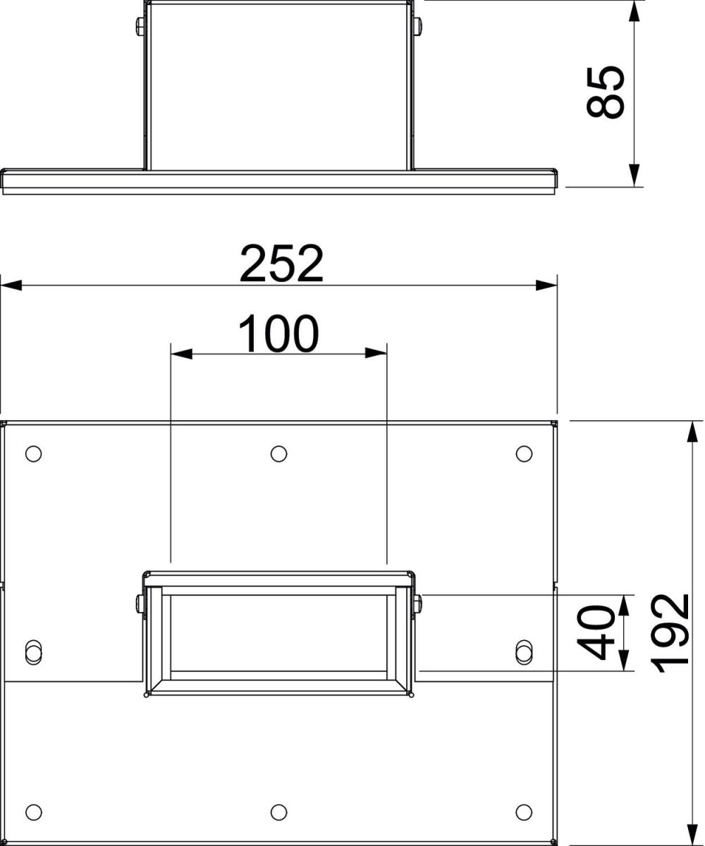 Wandanschlusskragen PLM WC 0410 FS