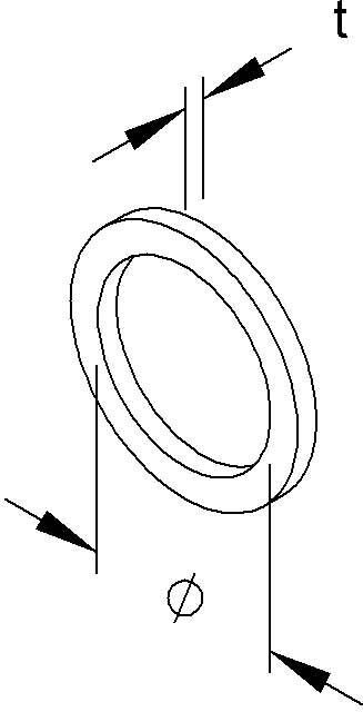 Anschlussgewindedichtring 987/11